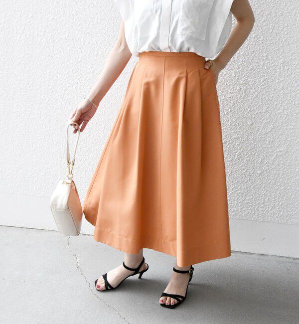 SHIPS any「SHIPS any:〈洗濯機可能〉クラシカル フレア スカート」|スカート|