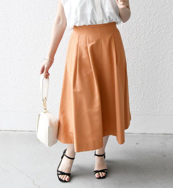 SHIPS any「SHIPS any:〈洗濯機可能〉クラシカル フレア スカート」|スカート|