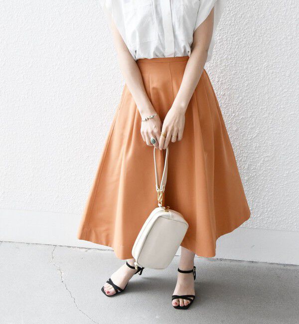 SHIPS any「SHIPS any:〈洗濯機可能〉クラシカル フレア スカート」|スカート|