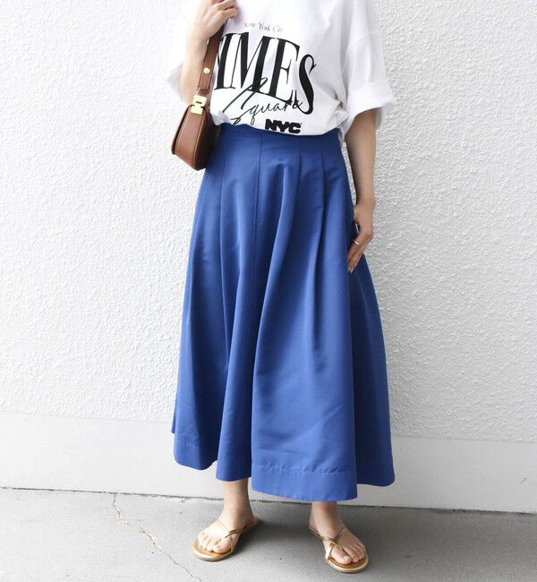 SHIPS any「SHIPS any:〈洗濯機可能〉クラシカル フレア スカート」|スカート|