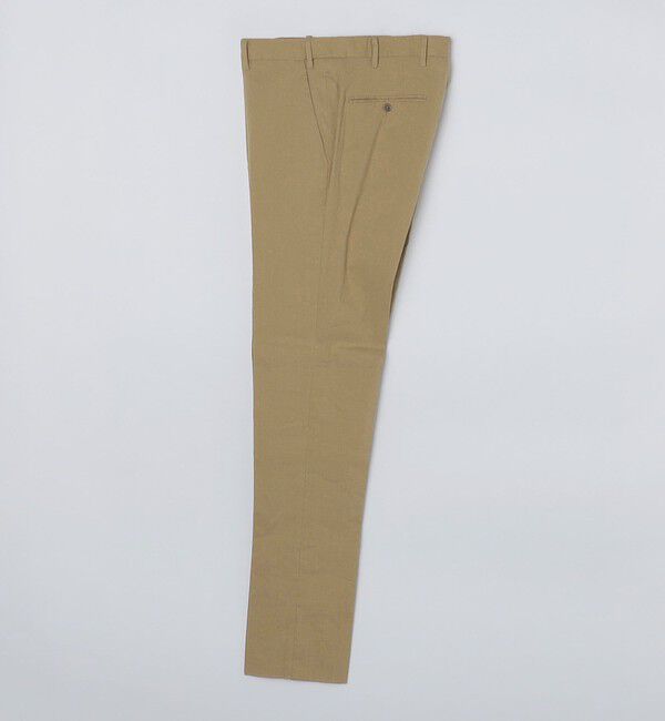 SHIPS「SHIPS:〈セットアップ対応/手洗い可能〉 イージー リネン ストレッチ パンツ」|チノ|