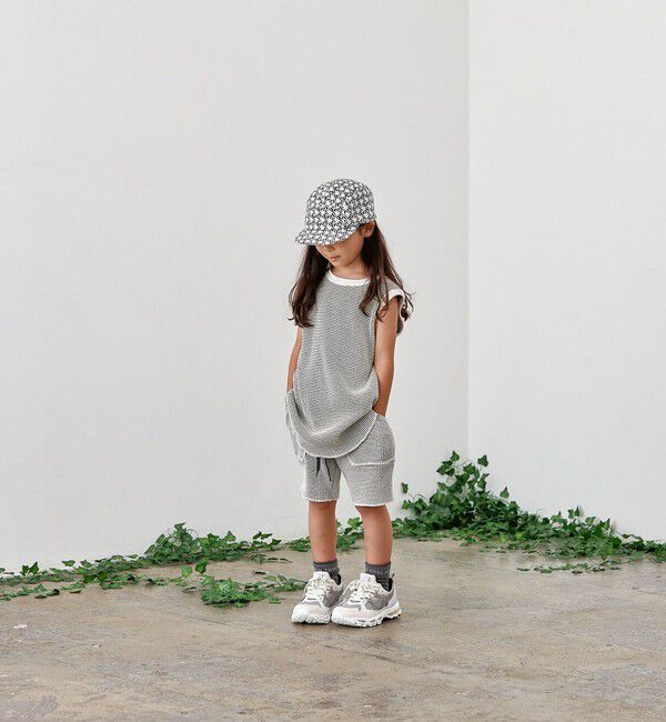 SHIPS KIDS「MOUN TEN.:95～140cm / バイカラー ワッフル ショーツ」|その他|