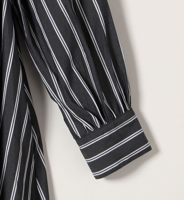 SHIPS any「SHIPS any:〈手洗い可能〉ストライプ ツイスト ビスチェ ワンピース」|ワンピース|