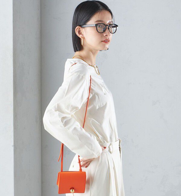 SHIPS for women「ローズ ペトール ロング スリーブ プリント TEE」|Tシャツ・カットソー|