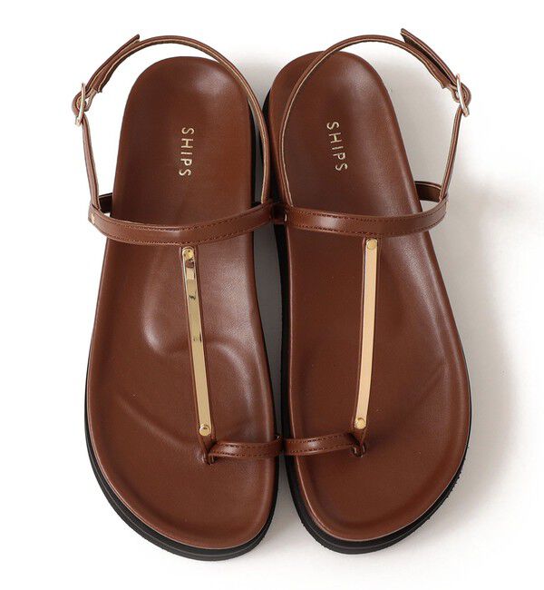 SHIPS for women「Tストラップ サンダル」|サンダル|