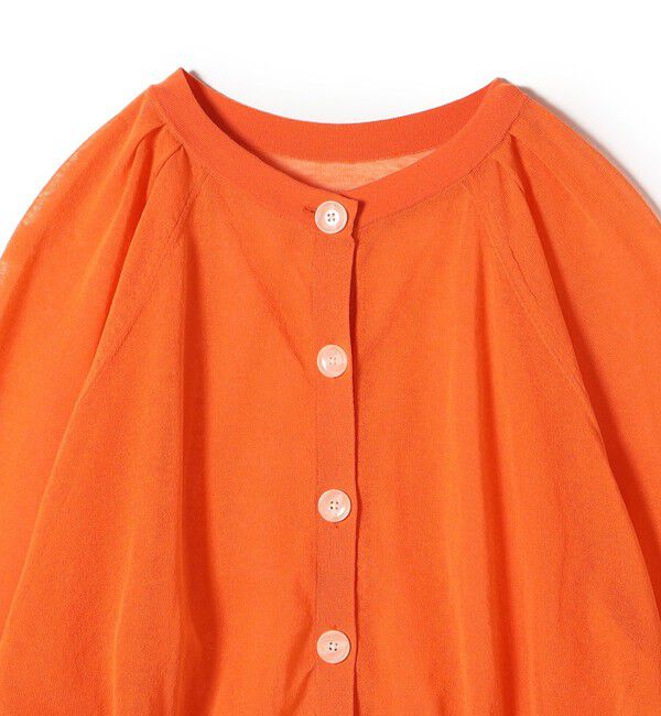 SHIPS for women「〈手洗い可能〉2WAY シアー カーディガン」|カーディガン|