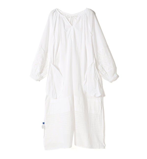 SHIPS for women「Fanaka:〈手洗い可能〉アップリケ ワンピース」|ワンピース|