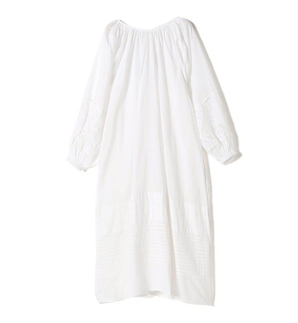 SHIPS for women「Fanaka:〈手洗い可能〉アップリケ ワンピース」|ワンピース|