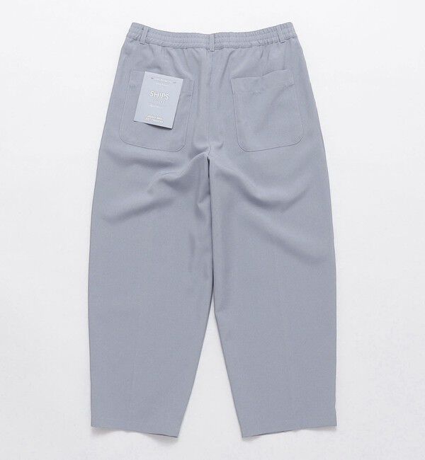 SHIPS Colors 「SHIPS Colors:ポリトロ ワイド テーパード イージーパンツ(セットアップ対応可能)」|その他|
