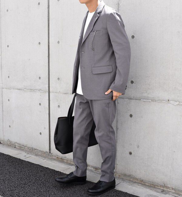SHIPS any「SHIPS any: 〈洗濯機可能・ストレッチ・撥水〉SOLOTEX(R) ウーリック セットアップ スーツ◇」|スーツ|グレー