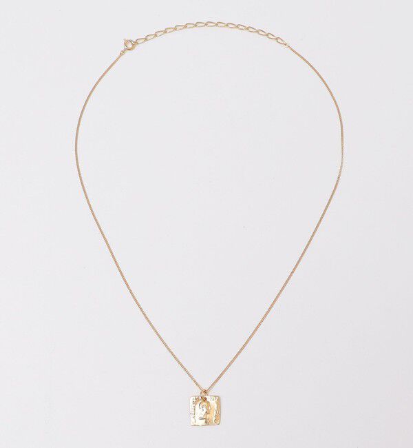 SHIPS「SHIPS: <スクエア> VICTORIA COIN NECKLACE」|ネックレス|ゴールド