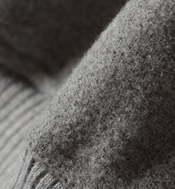 SHIPS any「SHIPS any: ウールミックス 襟付き コンパクト ジップ ブルゾン」|ブルゾン・スタジャン|