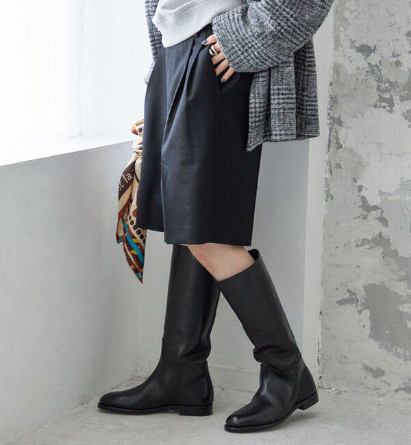 SHIPS for women「無地 フラノ センター プレス ショート パンツ」|その他|