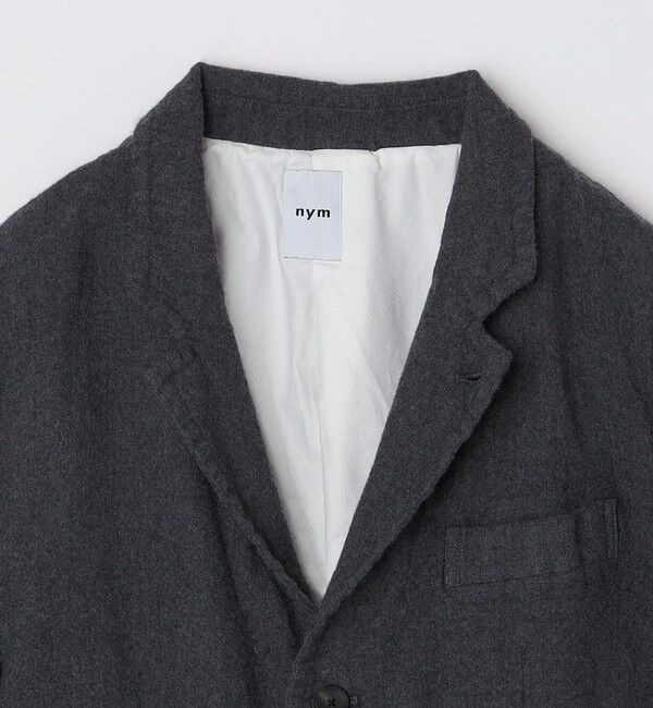 SHIPS「nym: SJW WOOL SAXO WALK JACKET」|テーラードジャケット|