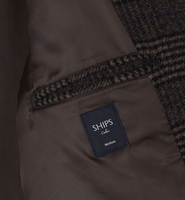 SHIPS Colors 「SHIPS Colors:HOLLOW WOOL コート」|ステンカラーコート|