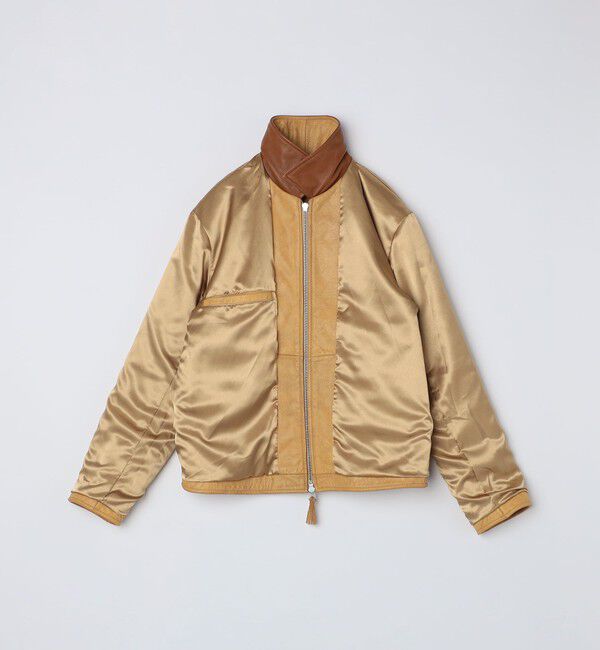 SHIPS「WYTHE NEW YORK: Mustang Fringe Leather Jacket」|ブルゾン・スタジャン|