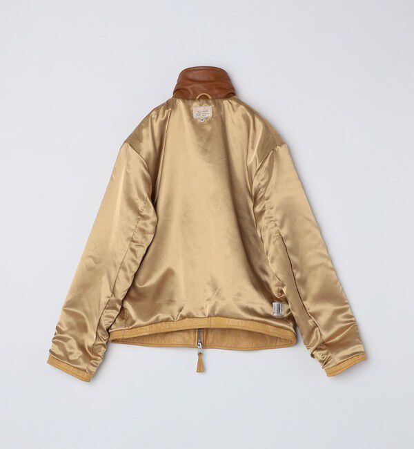 SHIPS「WYTHE NEW YORK: Mustang Fringe Leather Jacket」|ブルゾン・スタジャン|