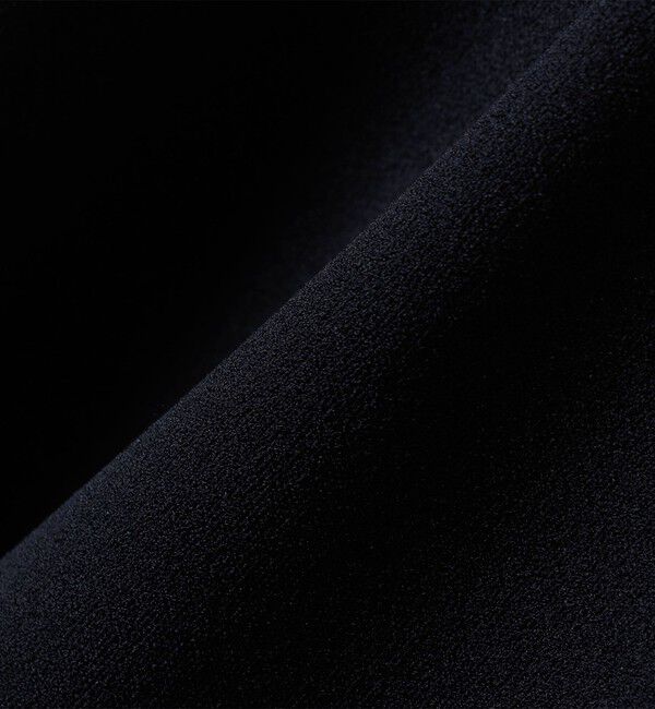 SHIPS Colors 「《一部追加予約》SHIPS Colors:ストレッチ ジョーゼット ペプラム ジャケット◆」|ノーカラージャケット|