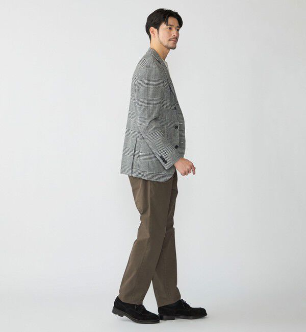 SHIPS「SHIPS: LANIFICIO ROMA プリント ジャージー ジャケット」|テーラードジャケット|