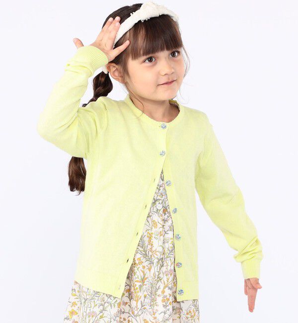 SHIPS KIDS「SHIPS KIDS:100～130cm / リバティ カーディガン」|カーディガン|