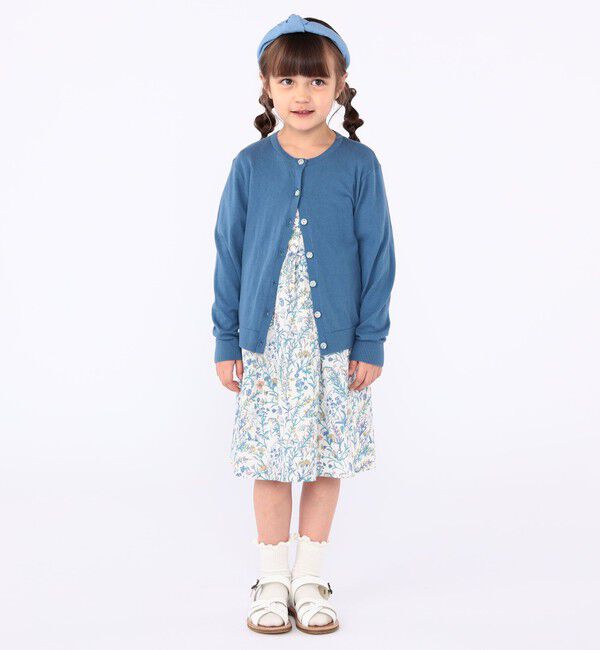 SHIPS KIDS「SHIPS KIDS:100～130cm / リバティ カーディガン」|カーディガン|