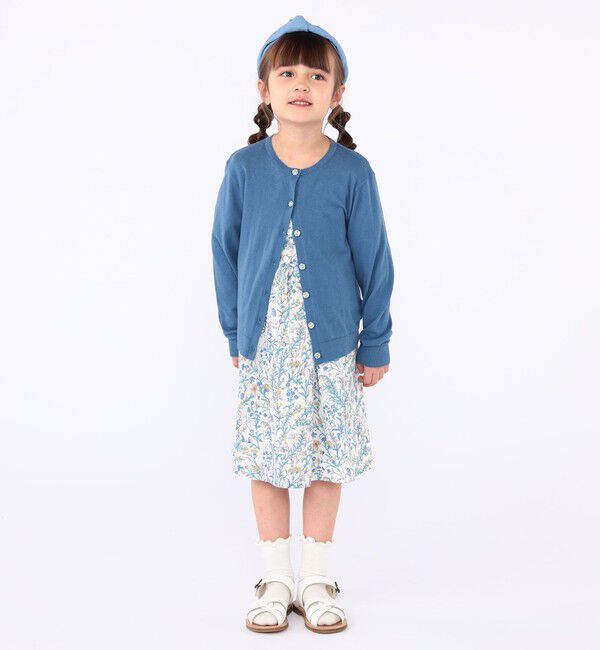 SHIPS KIDS「SHIPS KIDS:100～130cm / リバティ カーディガン」|カーディガン|