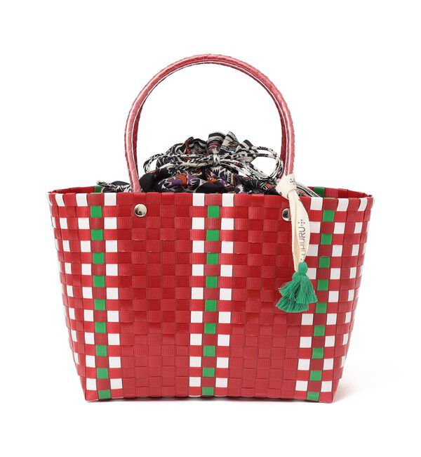 SHIPS for women「【SHIPS別注】UHURU:巾着付き バスケット バッグ S」|トートバッグ|