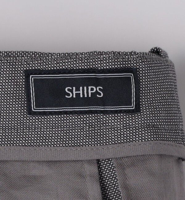 SHIPS「SHIPS: コットン バーズアイ スラックス」|スラックス|