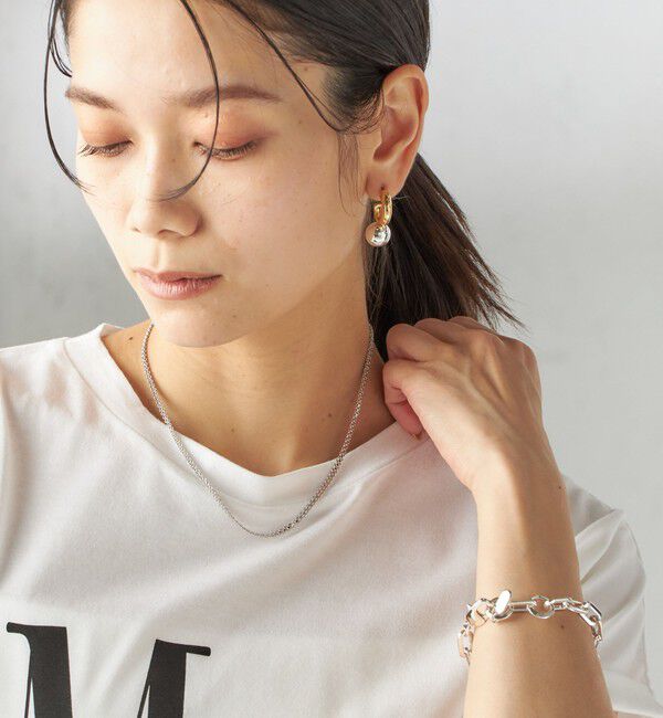 SHIPS for women「ショート チェーン ネックレス」|ネックレス|シルバー