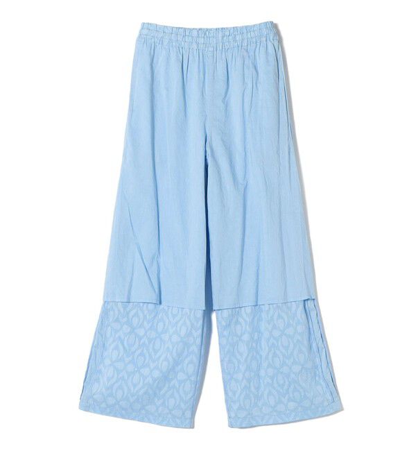 SHIPS for women「〈手洗い可能〉コットン ドビー ウエスト ゴム ギャザー パンツ」|その他|