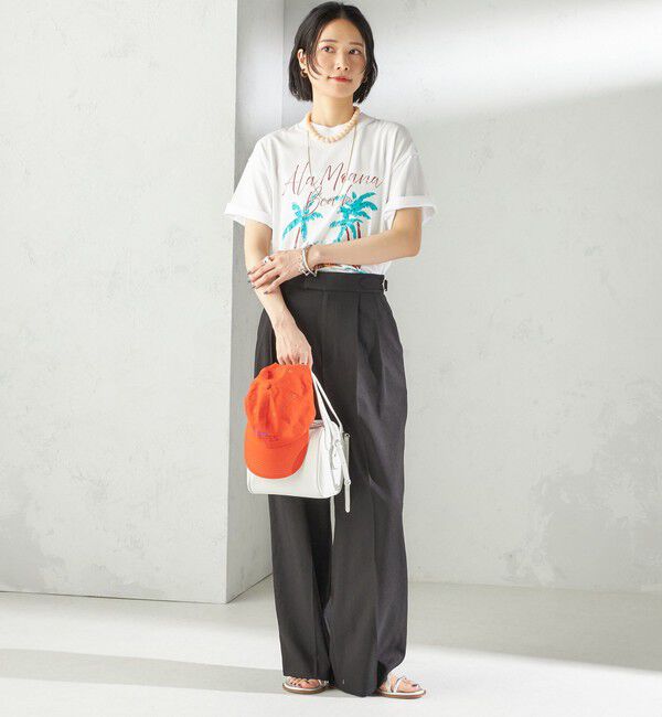 SHIPS for women「【SHIPS別注】TENNESSEE:イージー ショート スリーブ TEE」|Tシャツ・カットソー|