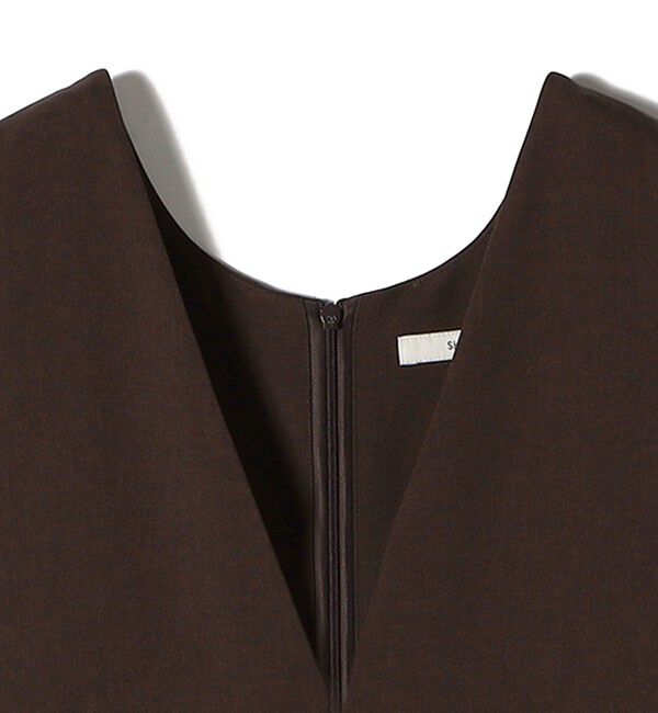 SHIPS for women「〈手洗い可能〉ハイカウント ダブルクロス オールインワン」|オールインワン|