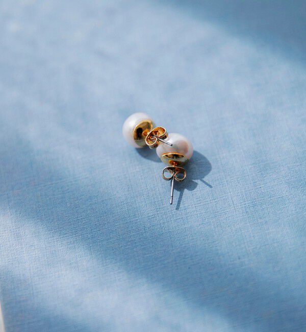 quaranciel「quaranciel: 淡水 パール ピアス」|ピアス|