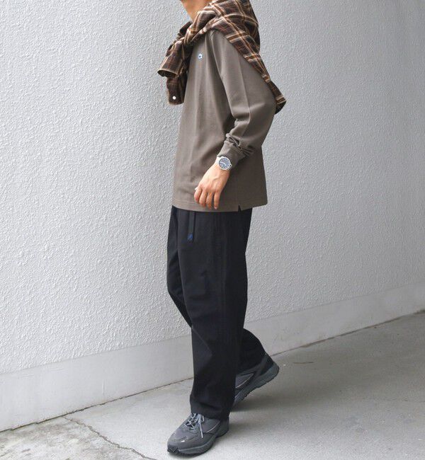 SHIPS any「【SHIPS any別注】LACOSTE: ワンポイント ピケ クルーネック Tシャツ 25AW (ロンT)◇」|Tシャツ・カットソー|