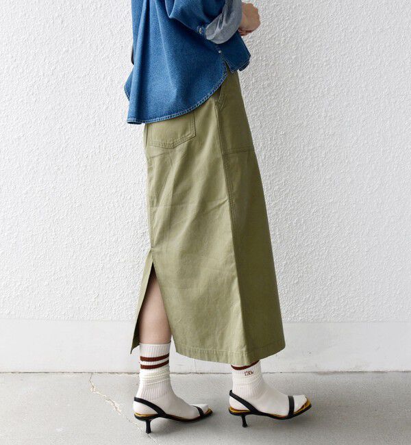 SHIPS for women「【WEB限定】〈洗濯機可能〉ベイカー フレア スカート」|スカート|