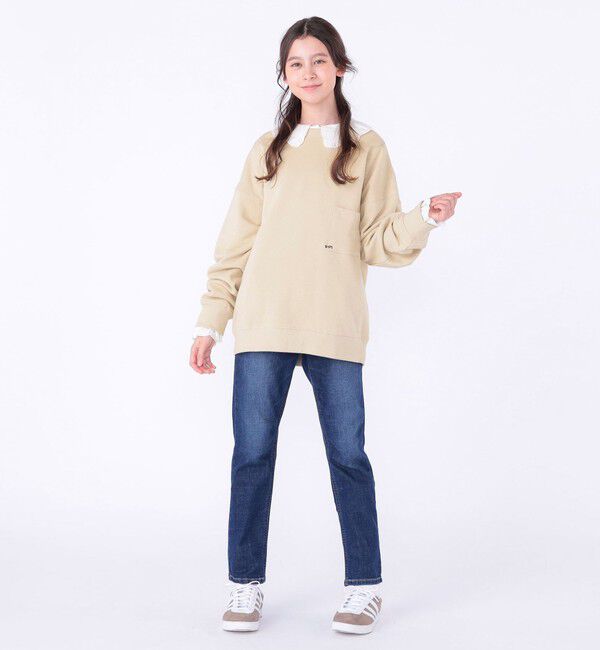 SHIPS KIDS「【WEB限定】SHIPS KIDS:100～160cm / NEW マイクロ ロゴ スウェット 」|スウェット・ジャージ|