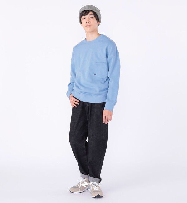 SHIPS KIDS「【WEB限定】SHIPS KIDS:100～160cm / NEW マイクロ ロゴ スウェット 」|スウェット・ジャージ|