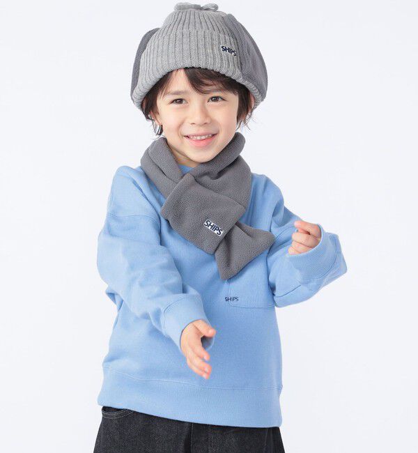 SHIPS KIDS「【WEB限定】SHIPS KIDS:100～160cm / NEW マイクロ ロゴ スウェット 」|スウェット・ジャージ|