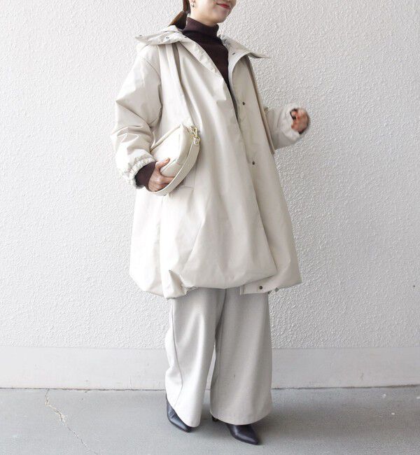 SHIPS any「SHIPS any:〈多機能〉中綿 2WAY フーディー テントライン コート」|その他|