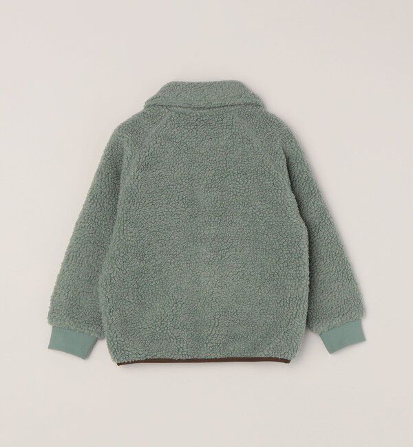 SHIPS any「Lee:〈洗濯機可能〉刺繍 ロゴ ボア ポケット ジャケット <KIDS>」|ブルゾン・スタジャン|