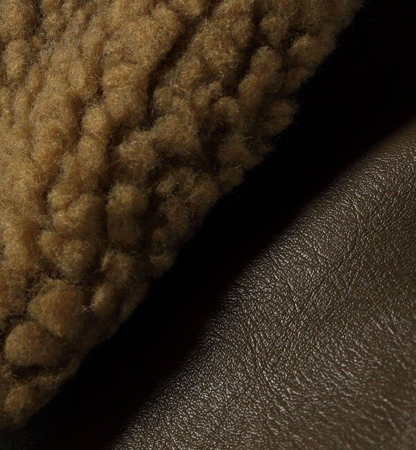 SHIPS any「FLAT YOU: ボア ショート ブルゾン」|ブルゾン・スタジャン|