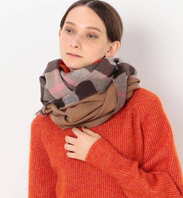 TOMORROWLAND GOODS「TOMORROWLAND カシミヤ ダブルフェイスストール」|ストール|