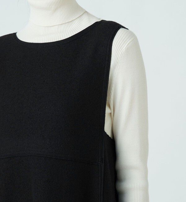 TOMORROWLAND collection「リングニット フロンタブルドレス」|ワンピース|