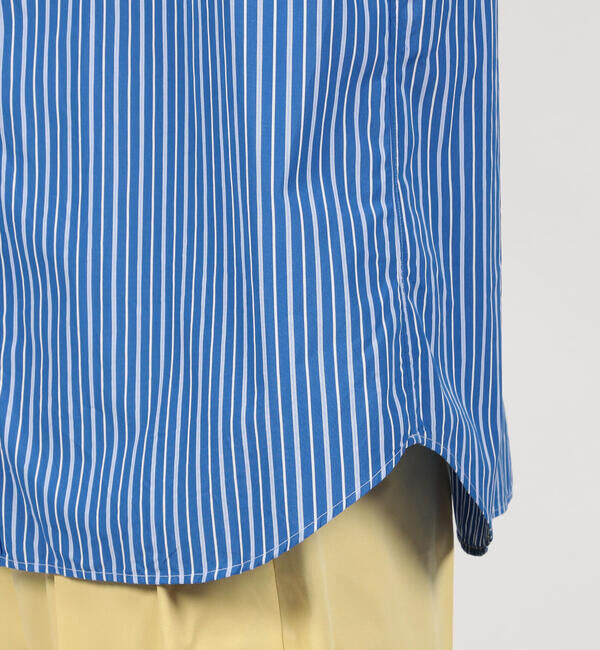 TOMORROWLAND MENS「コットンブロード ストライプ ボタンダウンシャツ」|シャツ・ブラウス|