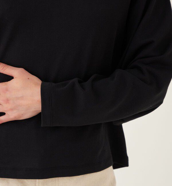 GALERIE VIE「パウダーコットン ハイネックプルオーバー」|Tシャツ・カットソー|