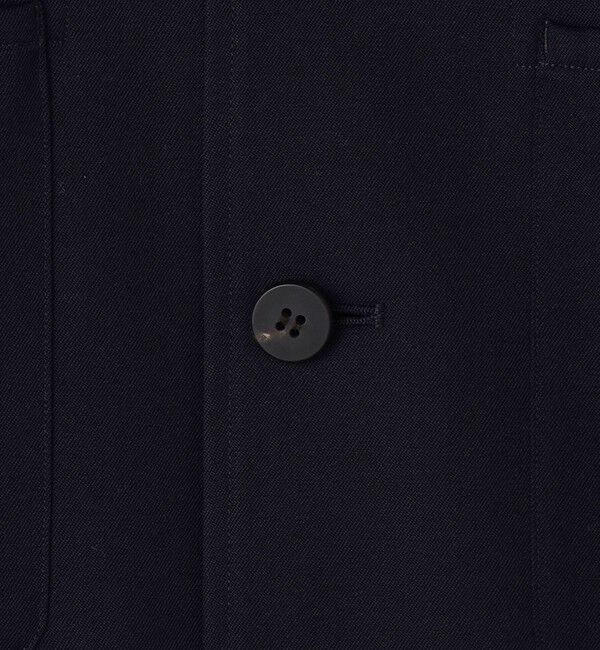 GALERIE VIE「ウールライトギャバジン シャツジャケット」|テーラードジャケット|