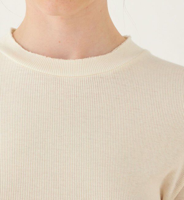 GALERIE VIE「コットンカシミヤジャージー クルーネックプルオーバー」|Tシャツ・カットソー|