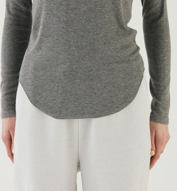 GALERIE VIE「レーヨンカシミヤジャージー クルーネックプルオーバー」|Tシャツ・カットソー|