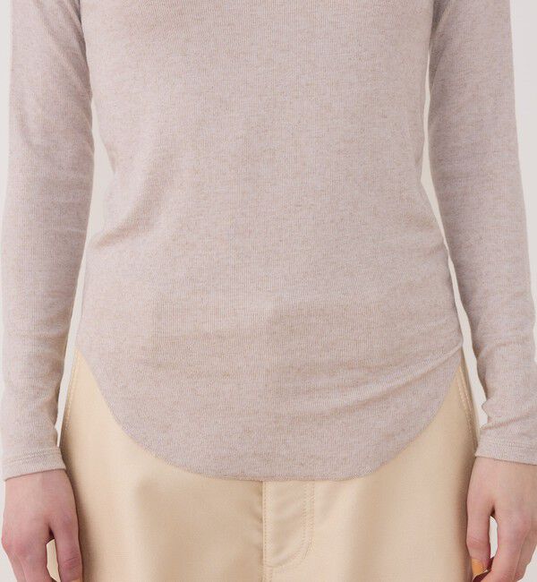 GALERIE VIE「レーヨンカシミヤジャージー クルーネックプルオーバー」|Tシャツ・カットソー|