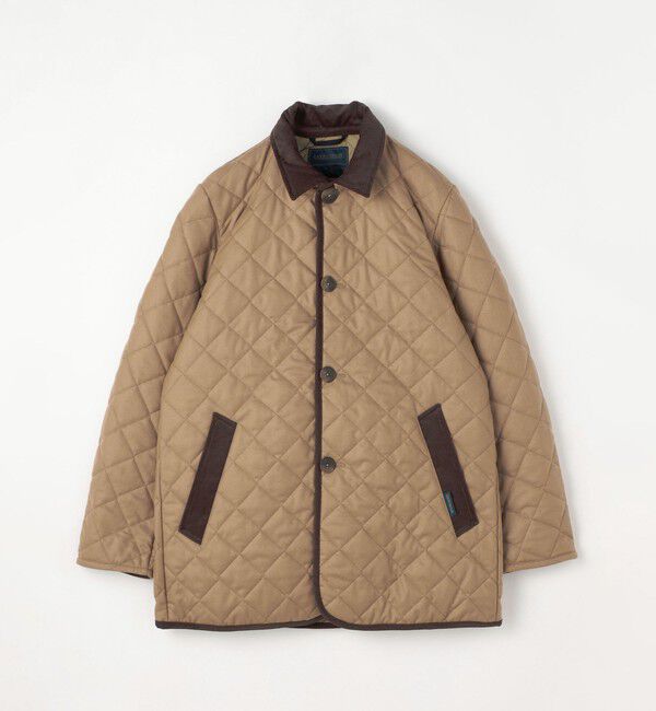 TOMORROWLAND BUYING WEAR「【別注】LAVENHAM DENSTON ウール フーデッドキルティングコート」|ステンカラーコート|